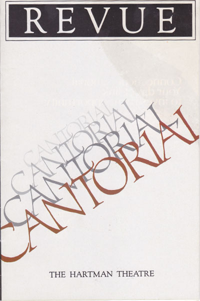 cantorial leaflet